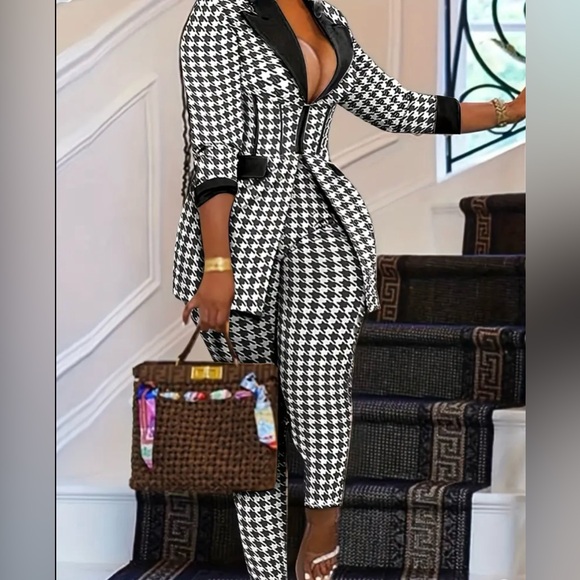 Houndstooth Set - Picture 1 of 3